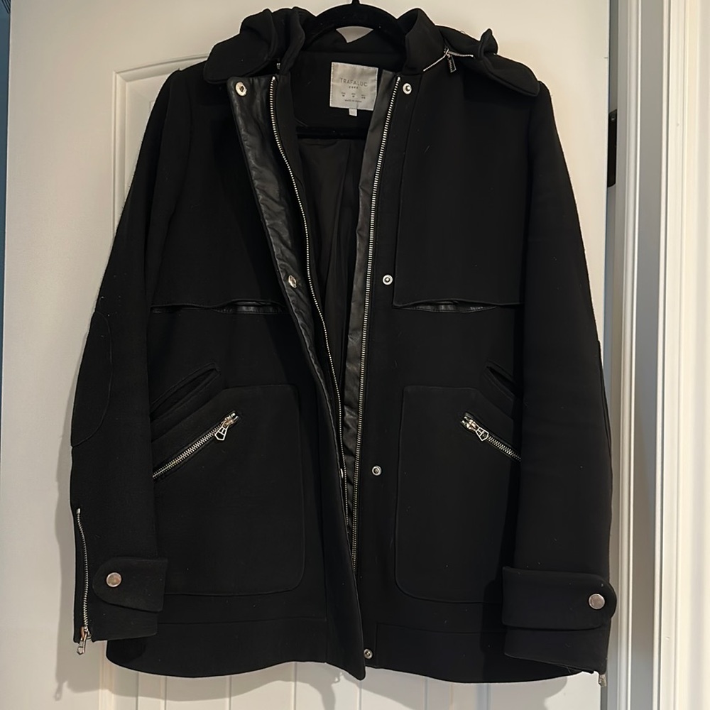 Zara Trafaluc Black Coat